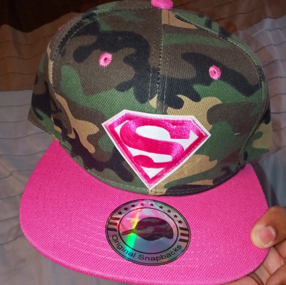 Breast Cancer Jersey and camofluage Snapback - Picture 3 of 9